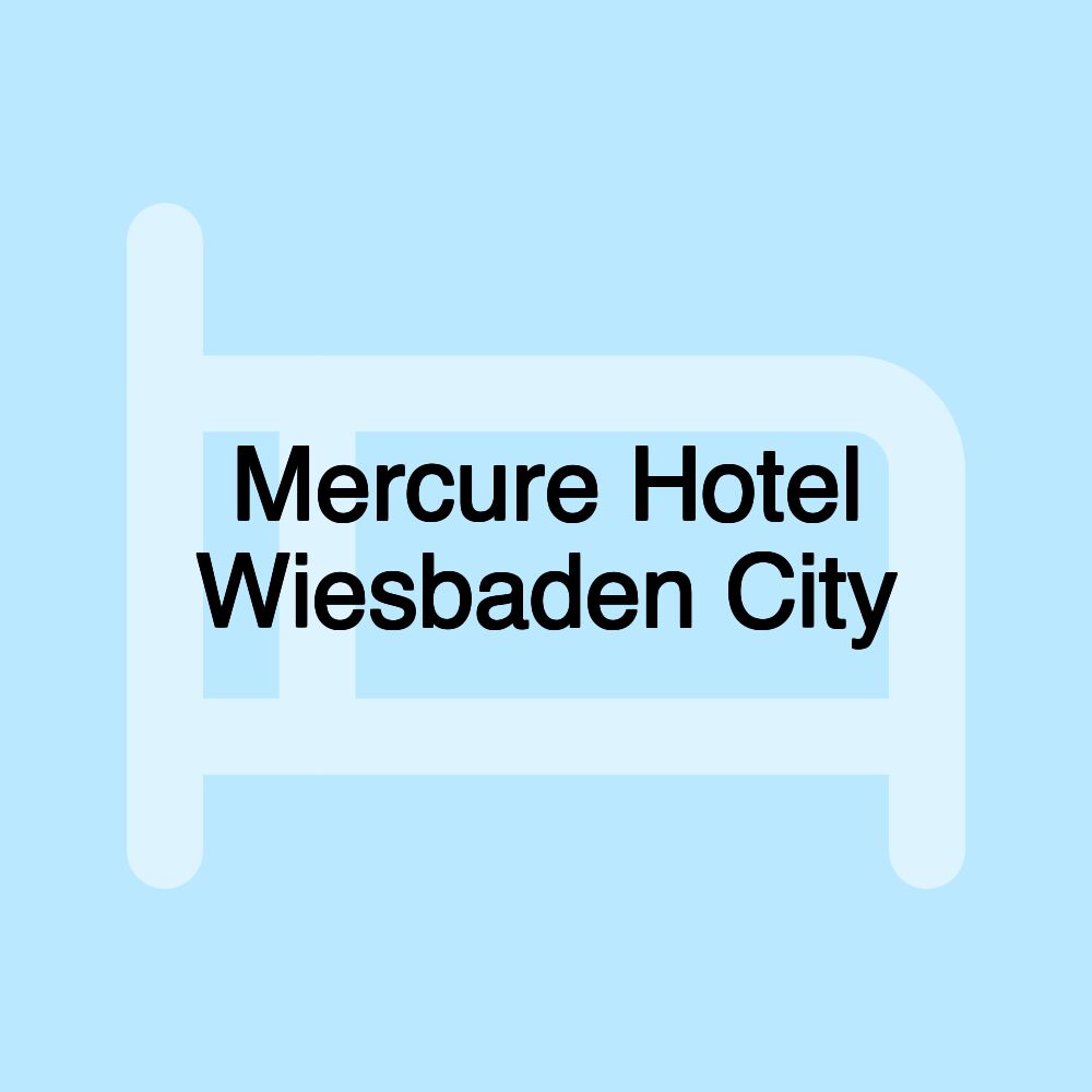 Mercure Hotel Wiesbaden City