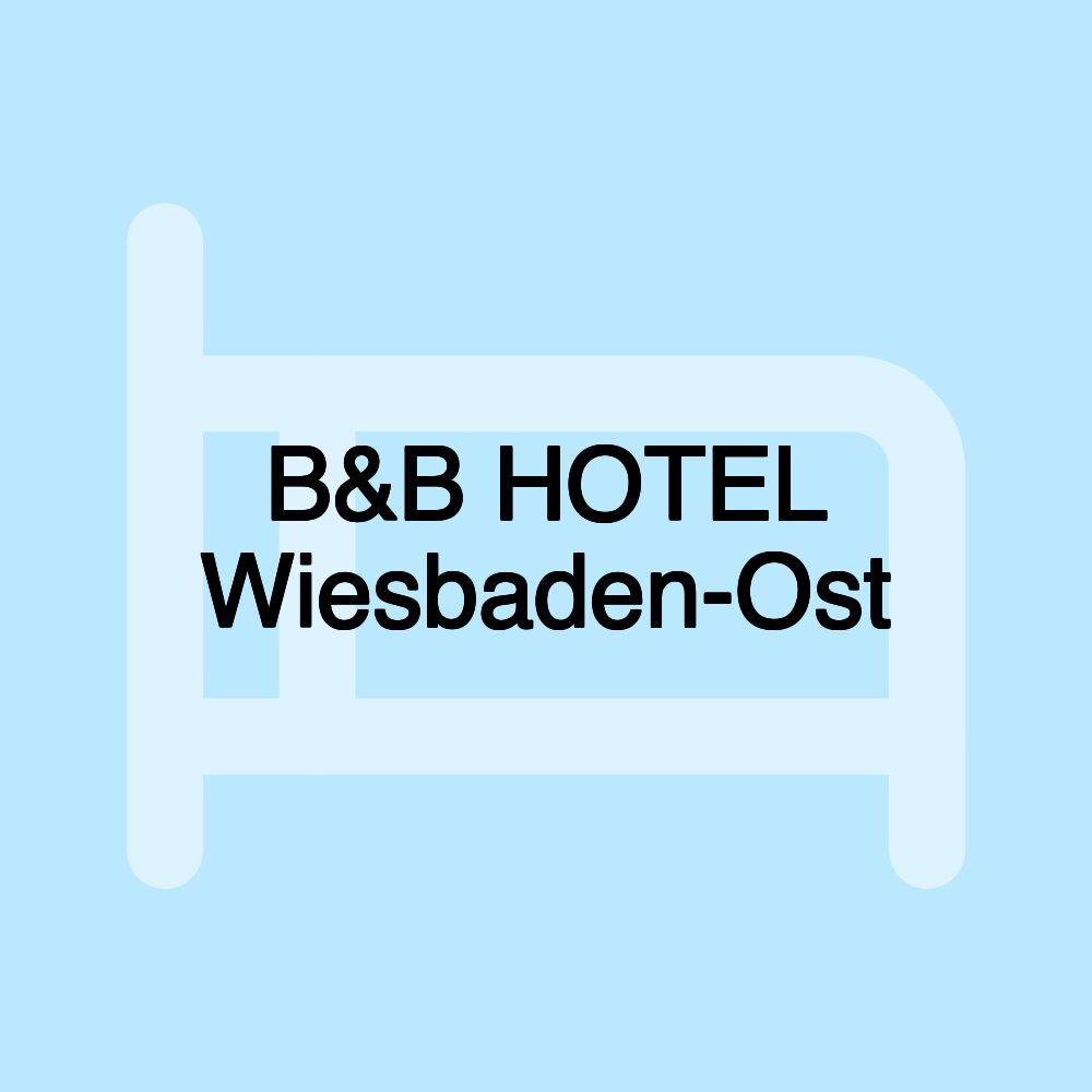 B&B HOTEL Wiesbaden-Ost