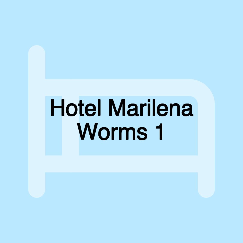 Hotel Marilena Worms 1