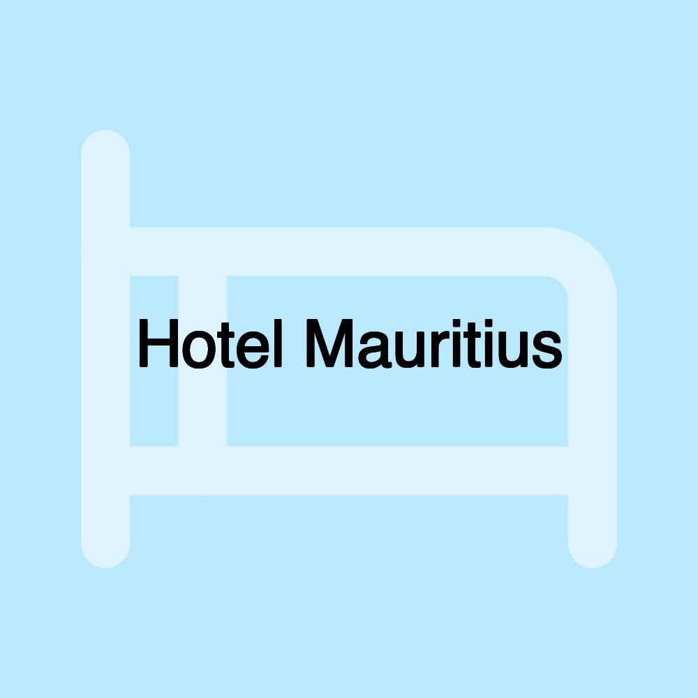 Hotel Mauritius