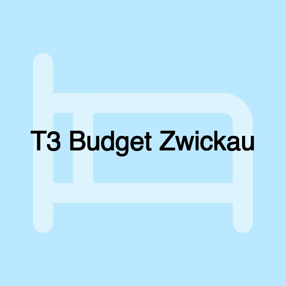 T3 Budget Zwickau