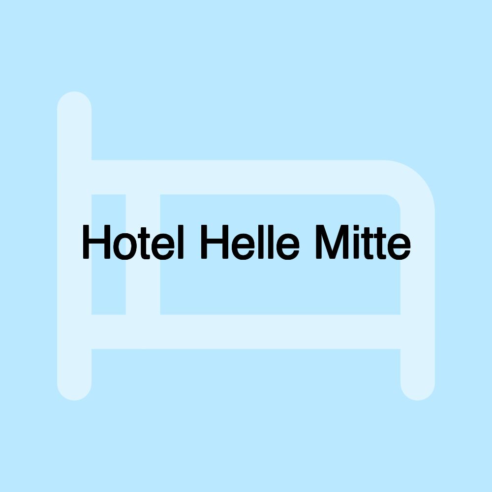 Hotel Helle Mitte