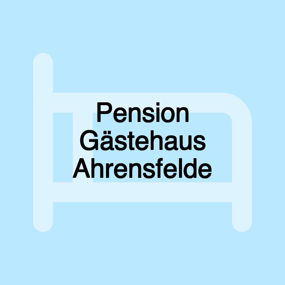 Pension Gästehaus Ahrensfelde