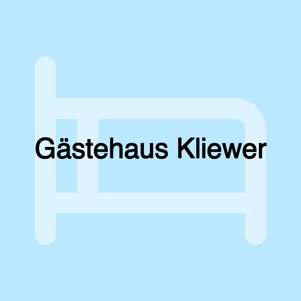 Gästehaus Kliewer