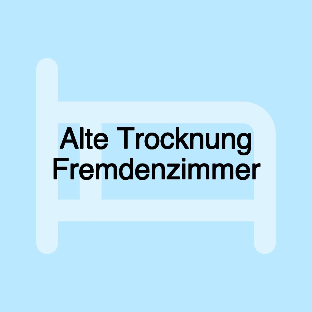 Alte Trocknung Fremdenzimmer