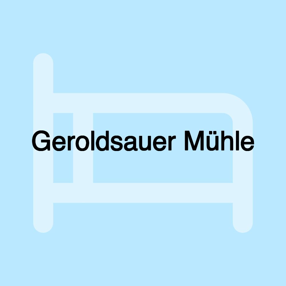 Geroldsauer Mühle