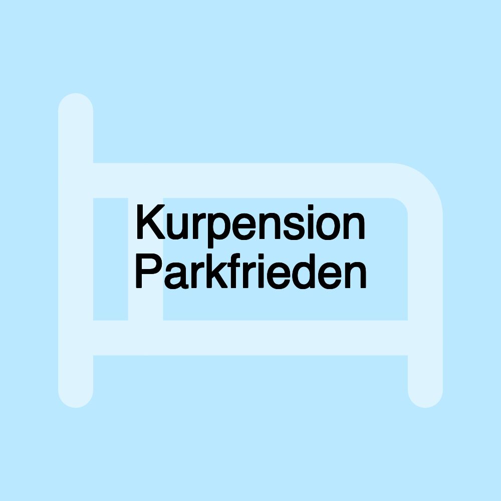 Kurpension Parkfrieden