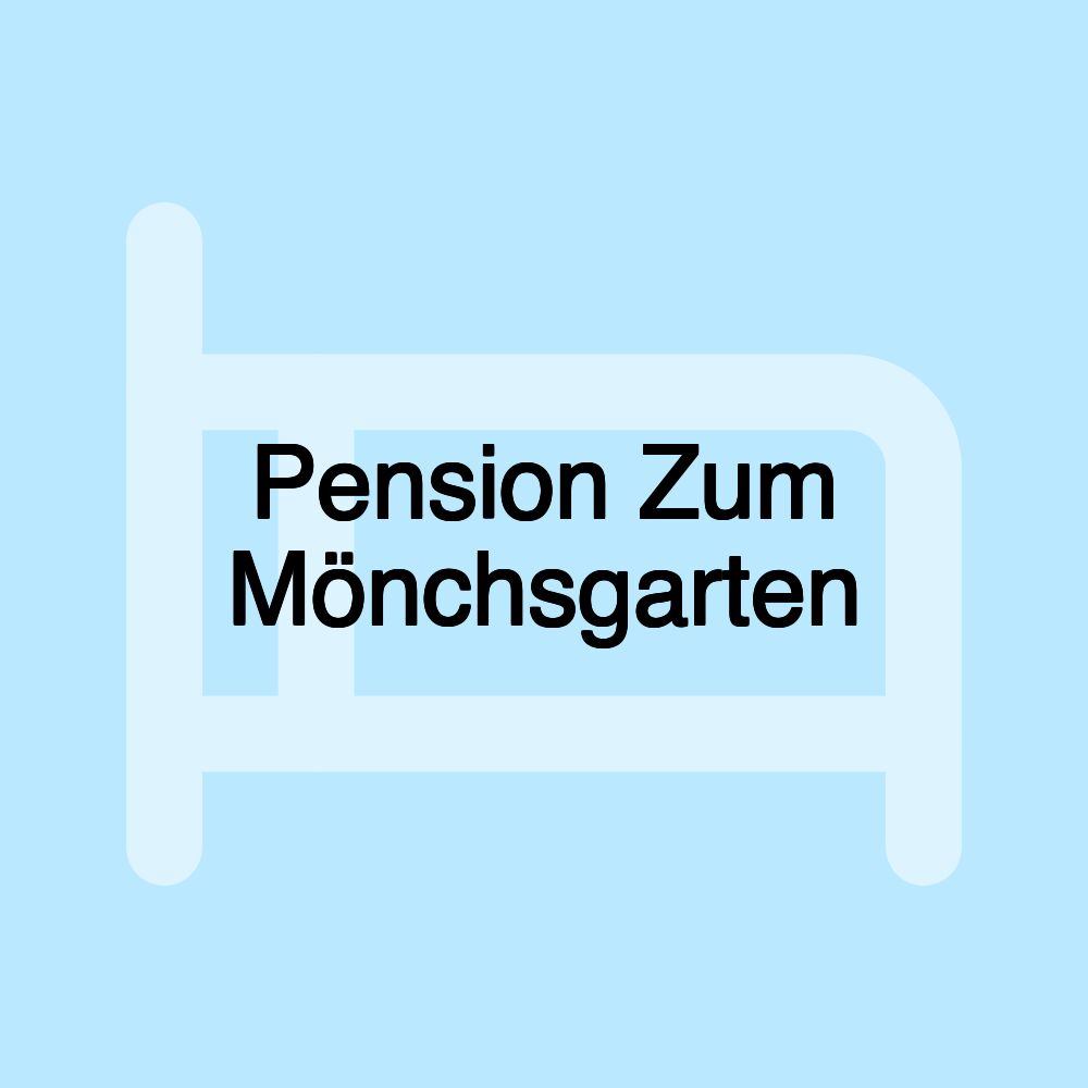 Pension Zum Mönchsgarten