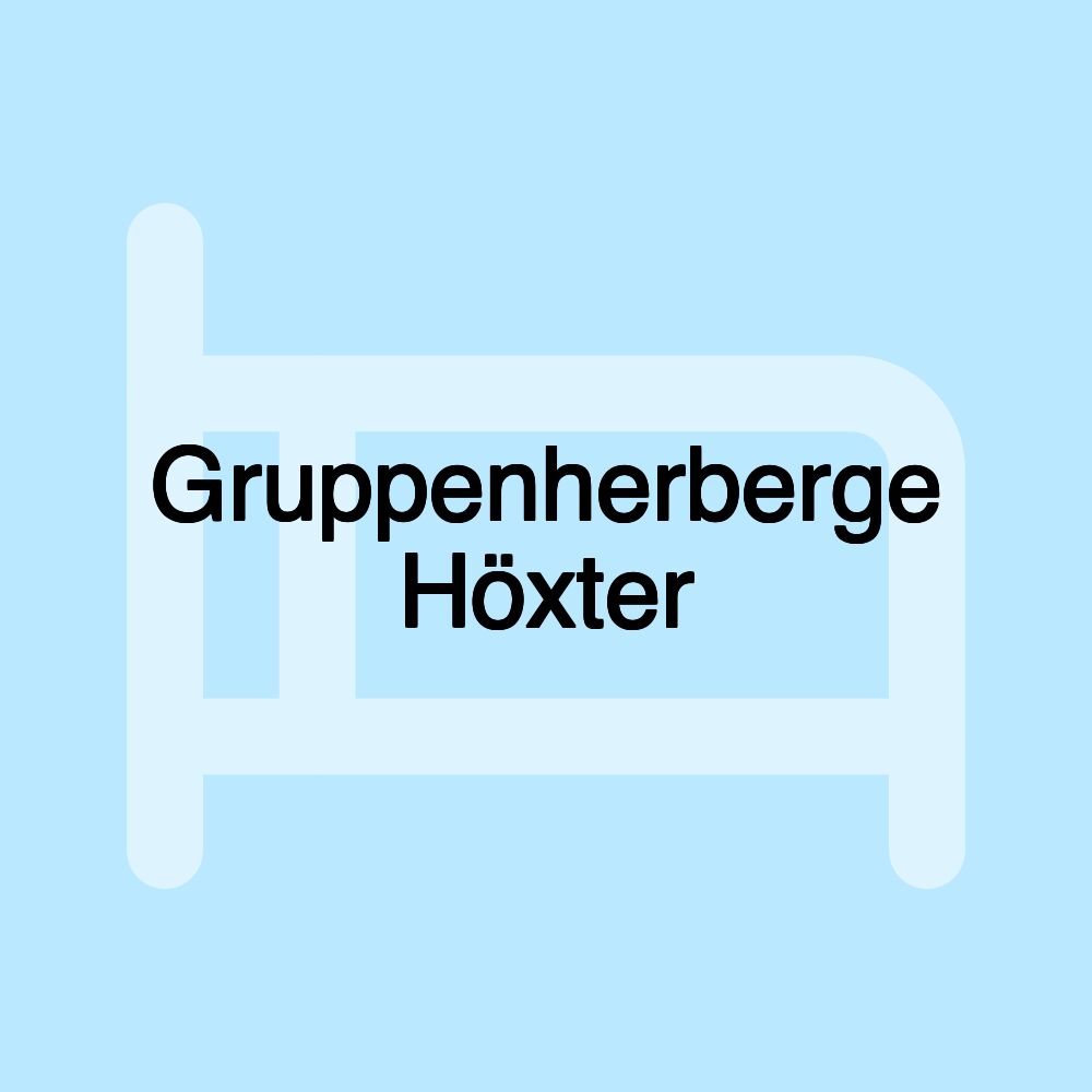 Gruppenherberge Höxter