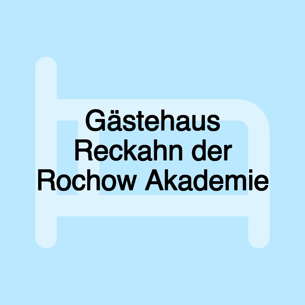 Gästehaus Reckahn der Rochow Akademie