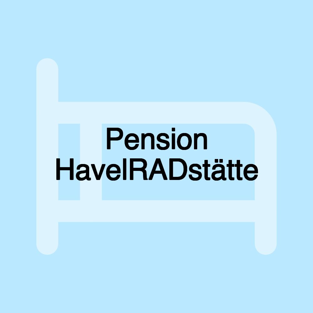 Pension HavelRADstätte