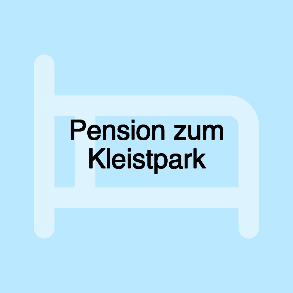 Pension zum Kleistpark