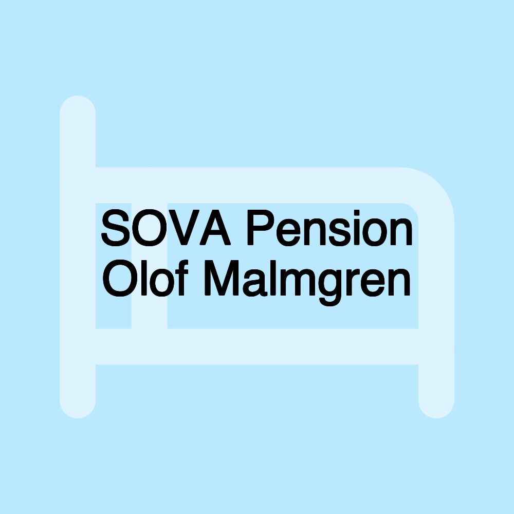 SOVA Pension Olof Malmgren