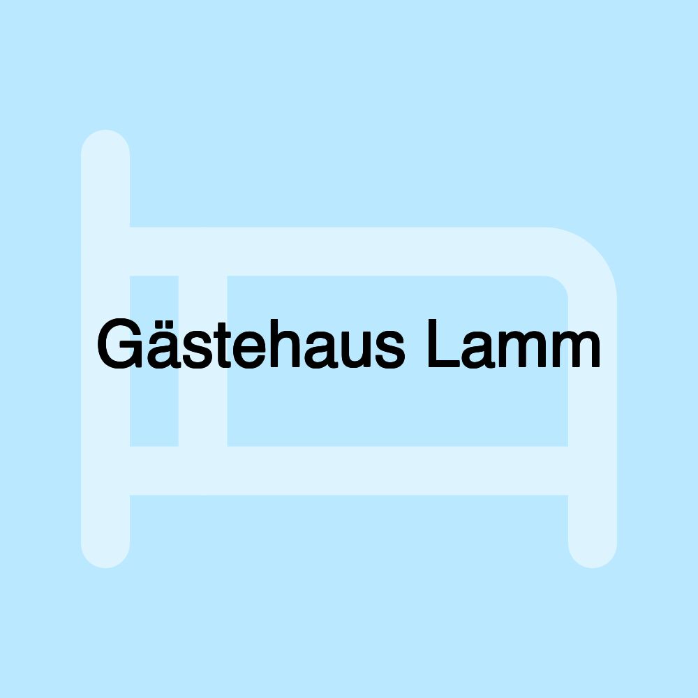 Gästehaus Lamm