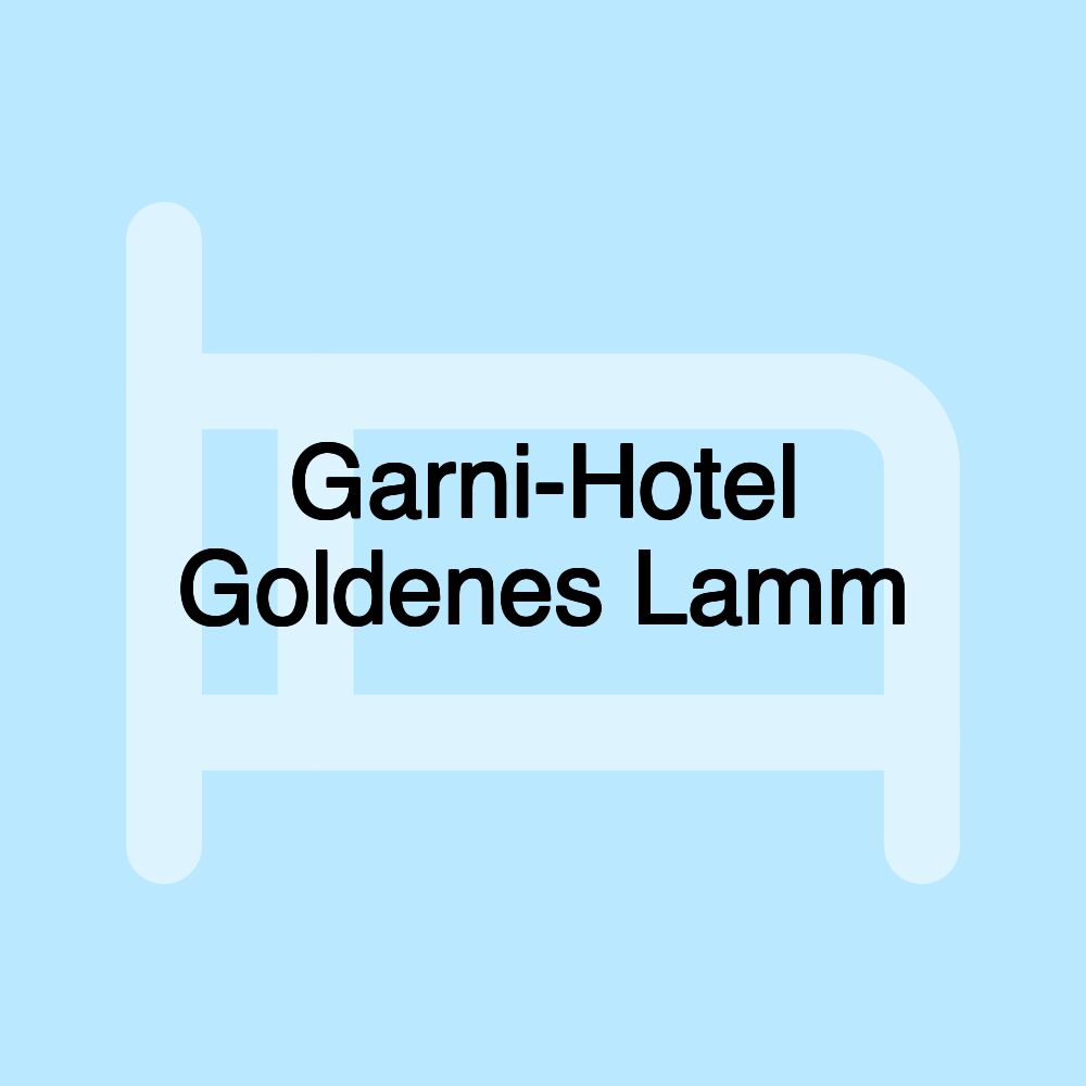 Garni-Hotel Goldenes Lamm