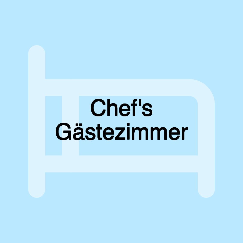 Chef's Gästezimmer