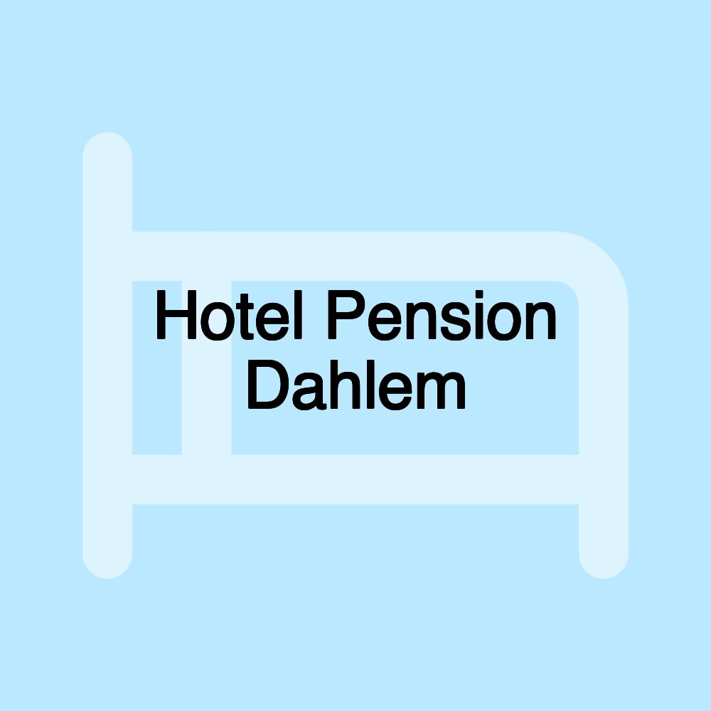 Hotel Pension Dahlem