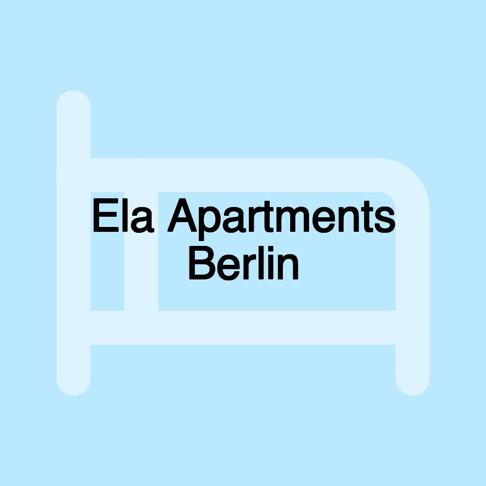 Ela Apartments Berlin