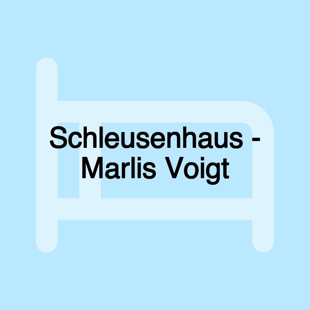 Schleusenhaus - Marlis Voigt