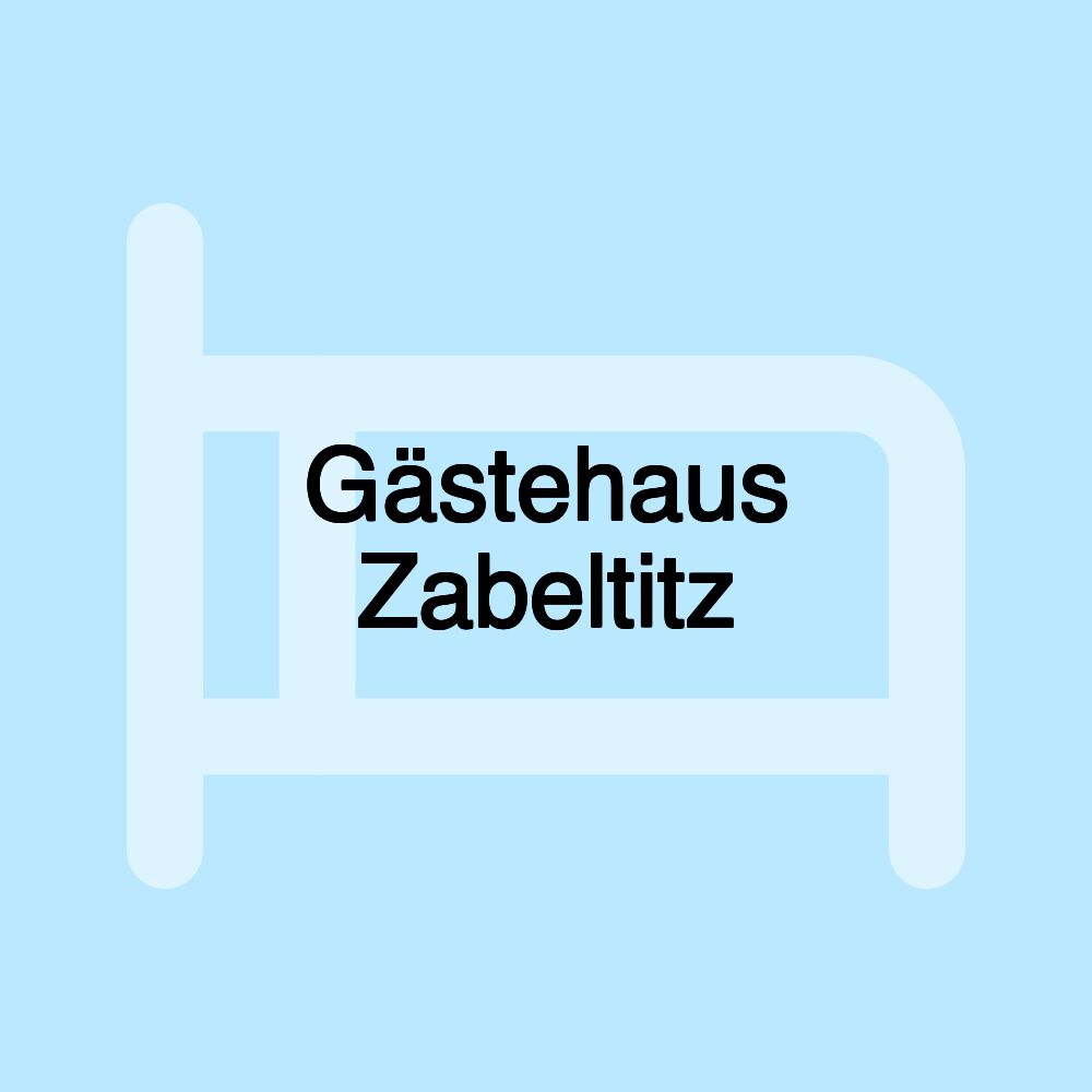 Gästehaus Zabeltitz