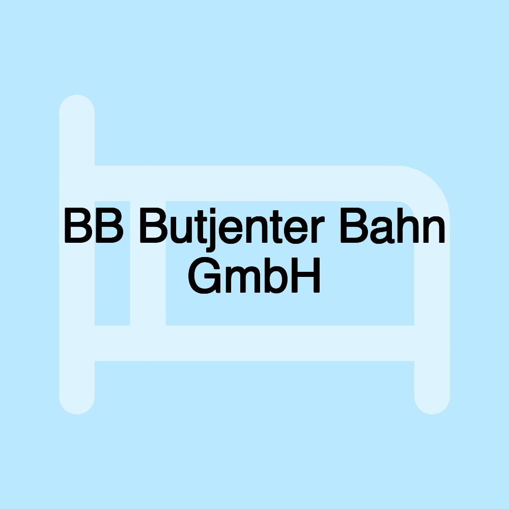 BB Butjenter Bahn GmbH