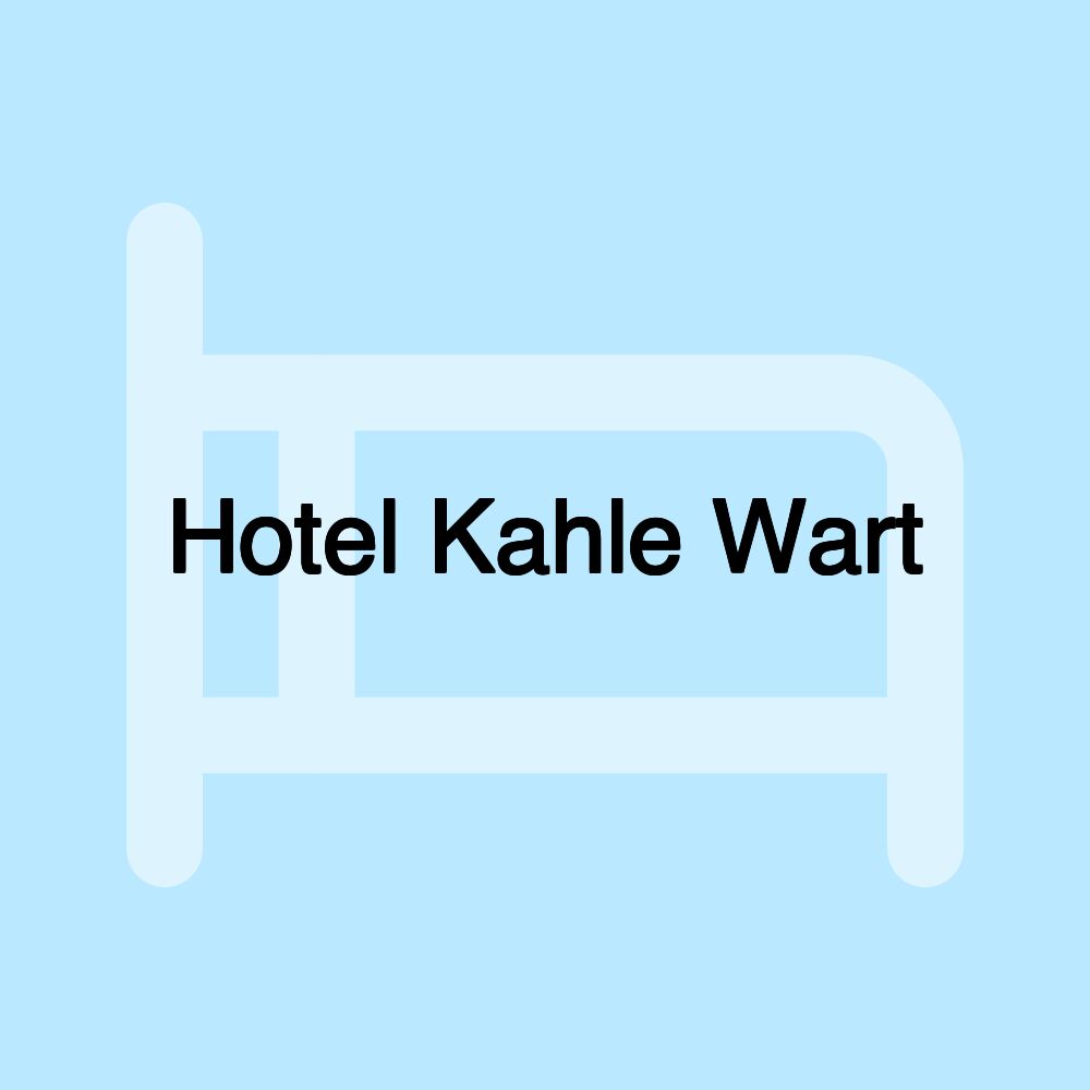 Hotel Kahle Wart