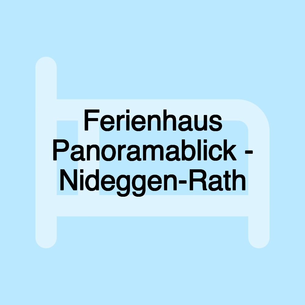 Ferienhaus Panoramablick - Nideggen-Rath