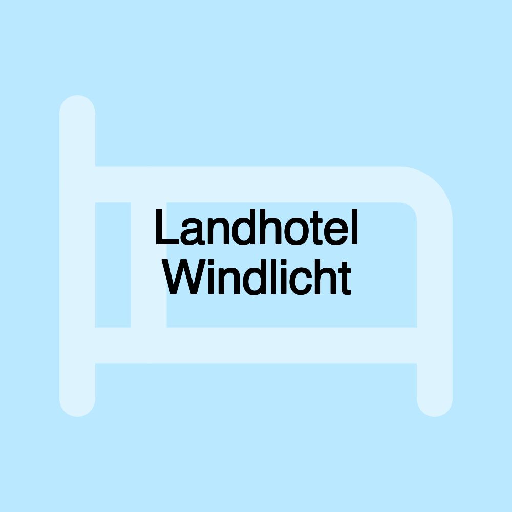 Landhotel Windlicht