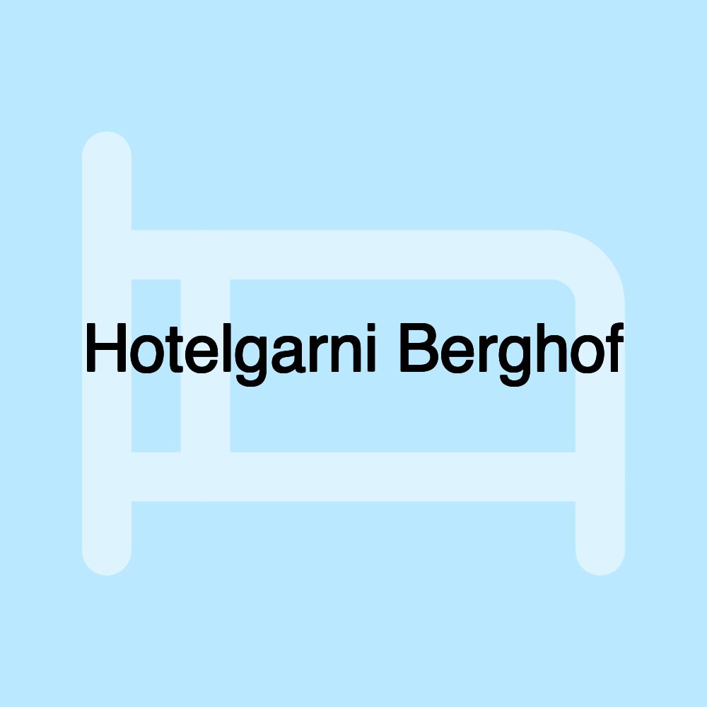 Hotelgarni Berghof