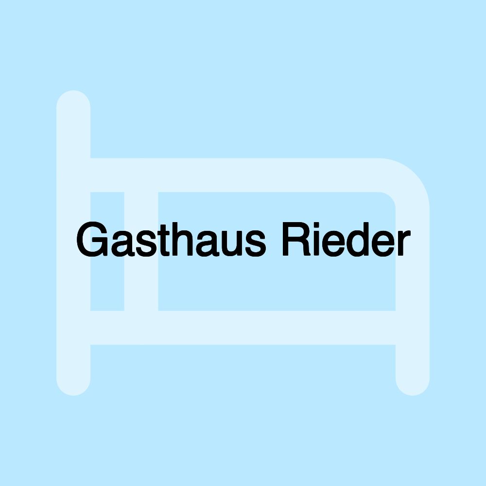 Gasthaus Rieder