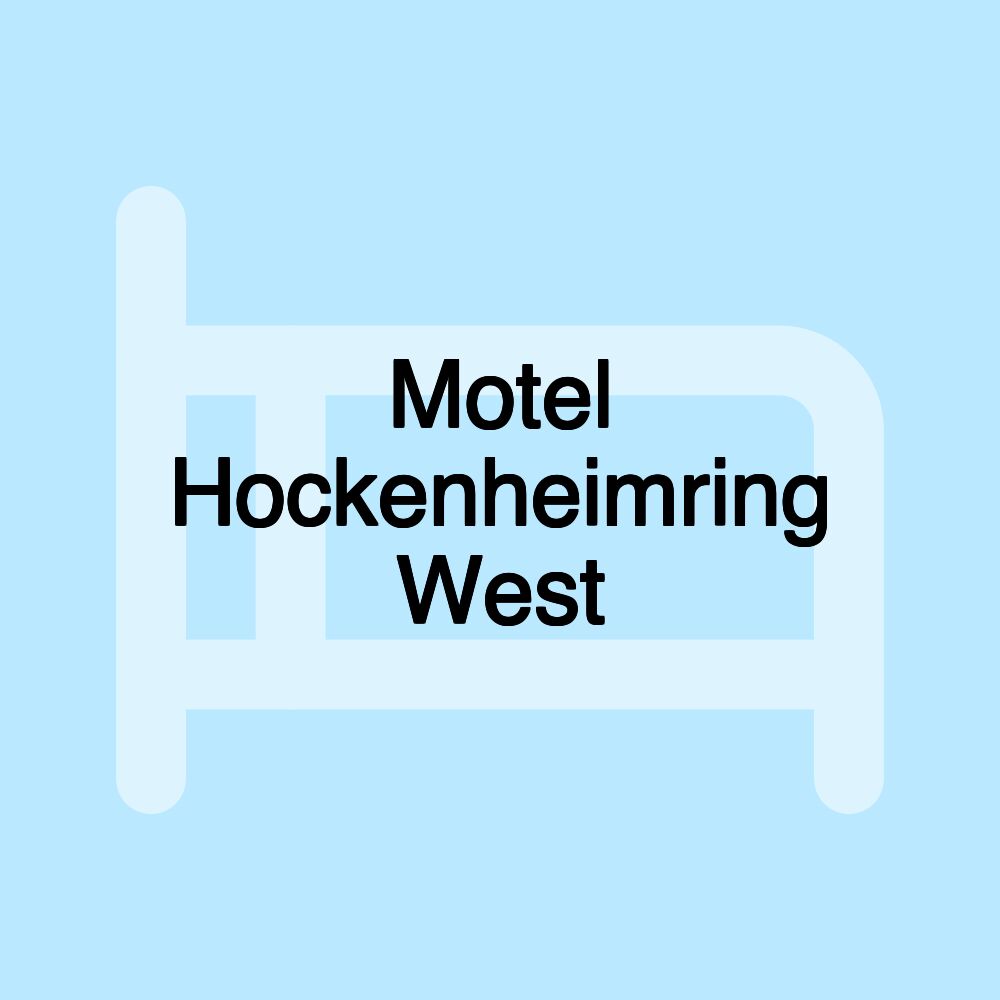 Motel Hockenheimring West