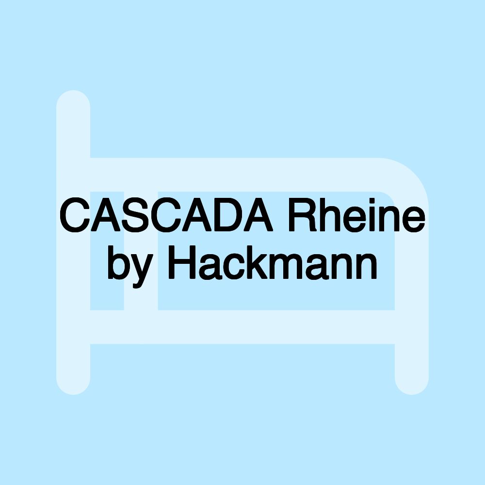 CASCADA Rheine by Hackmann