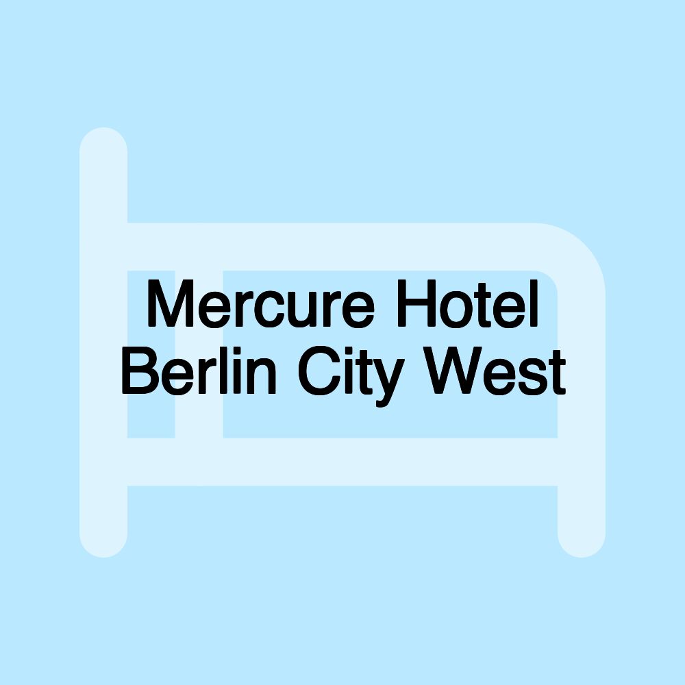 Mercure Hotel Berlin City West