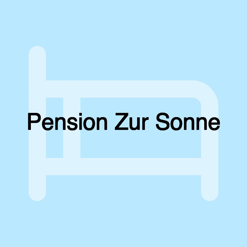 Pension Zur Sonne