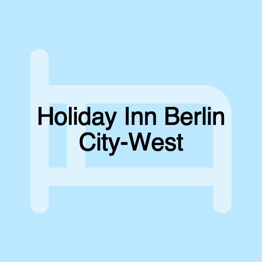 Holiday Inn Berlin City-West