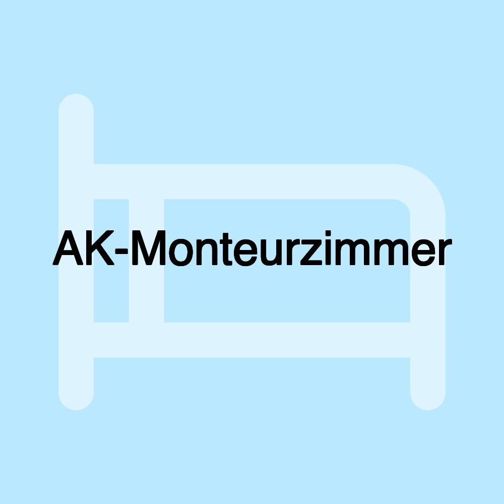 AK-Monteurzimmer