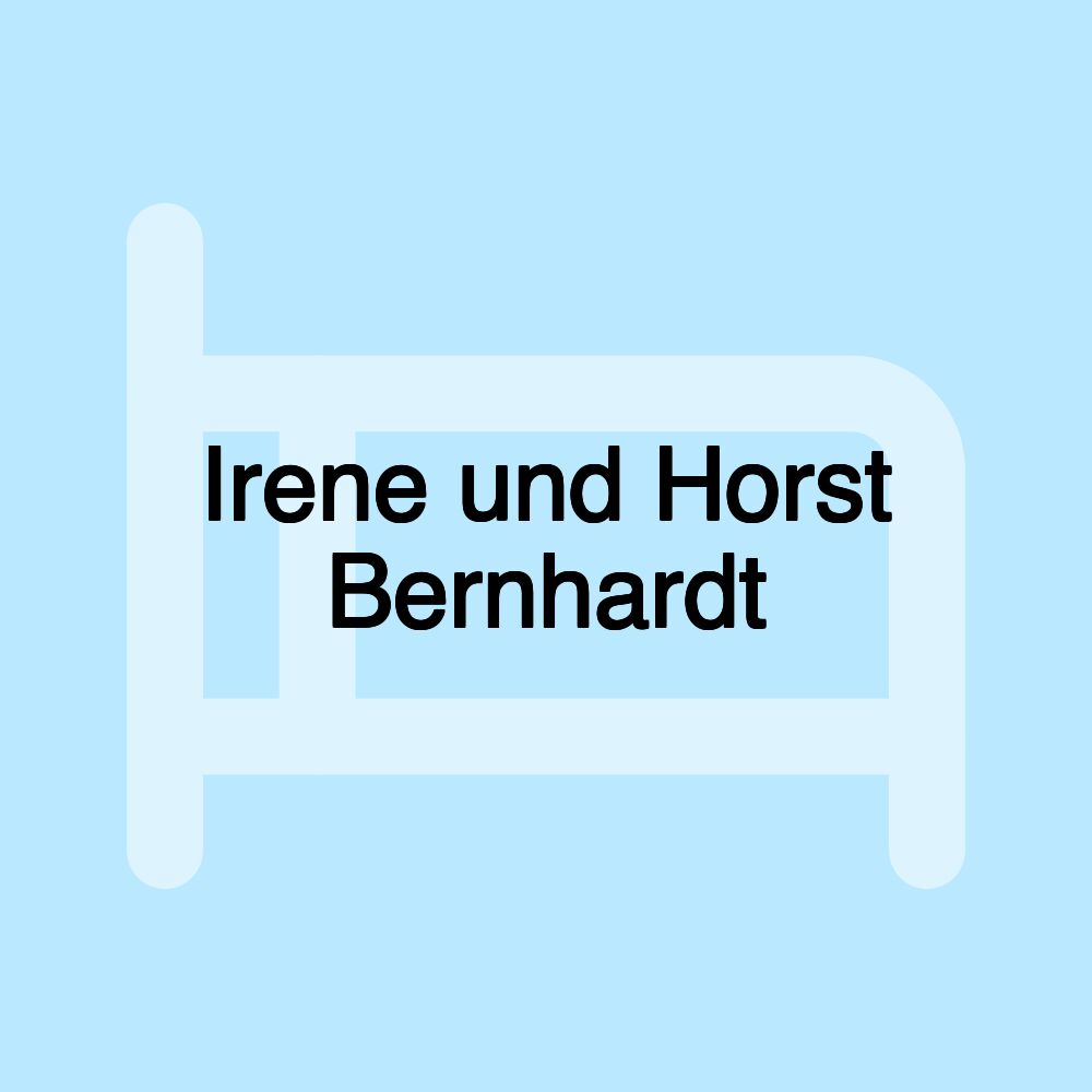 Irene und Horst Bernhardt