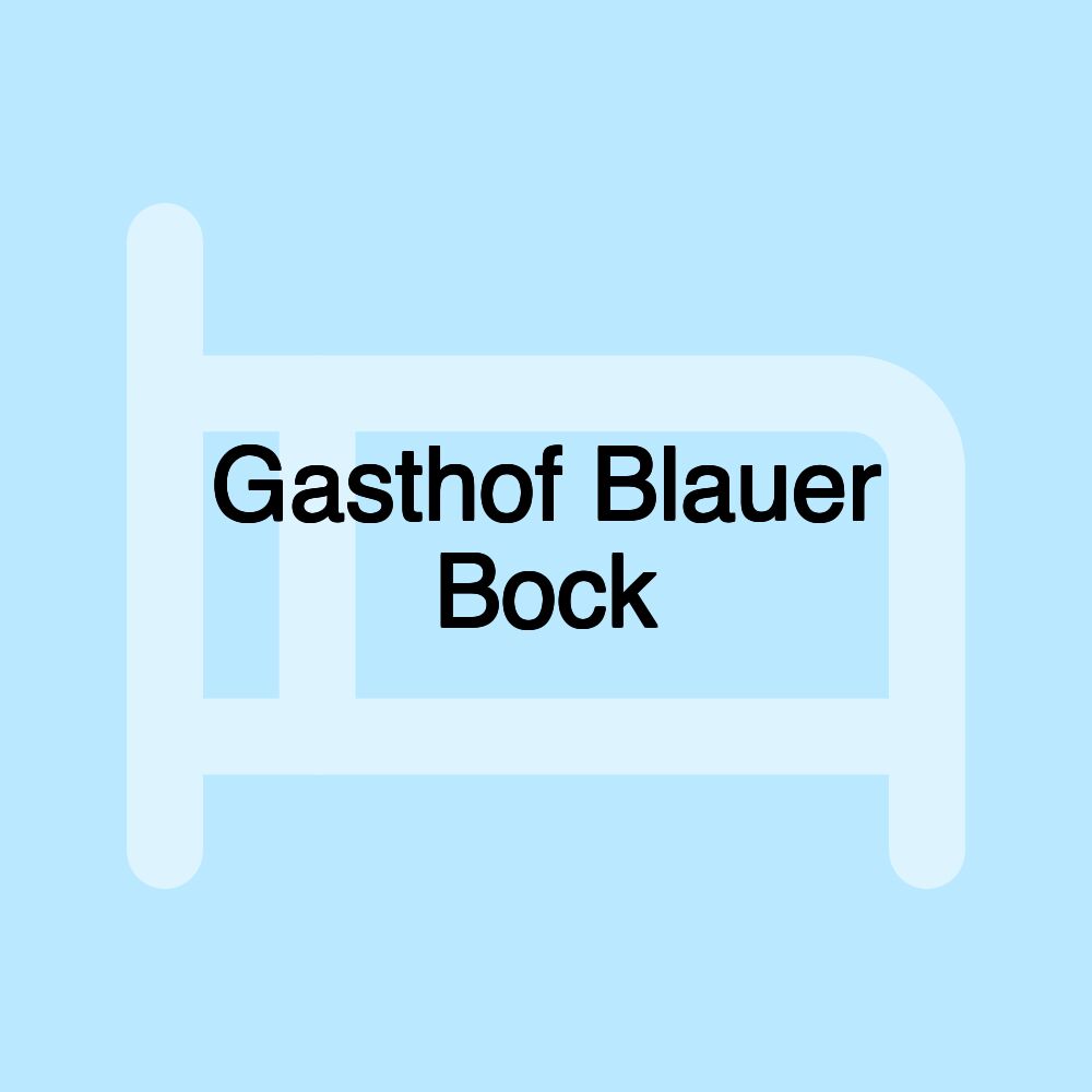 Gasthof Blauer Bock