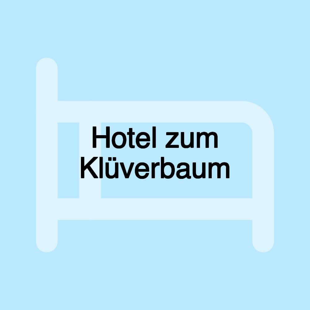 Hotel zum Klüverbaum