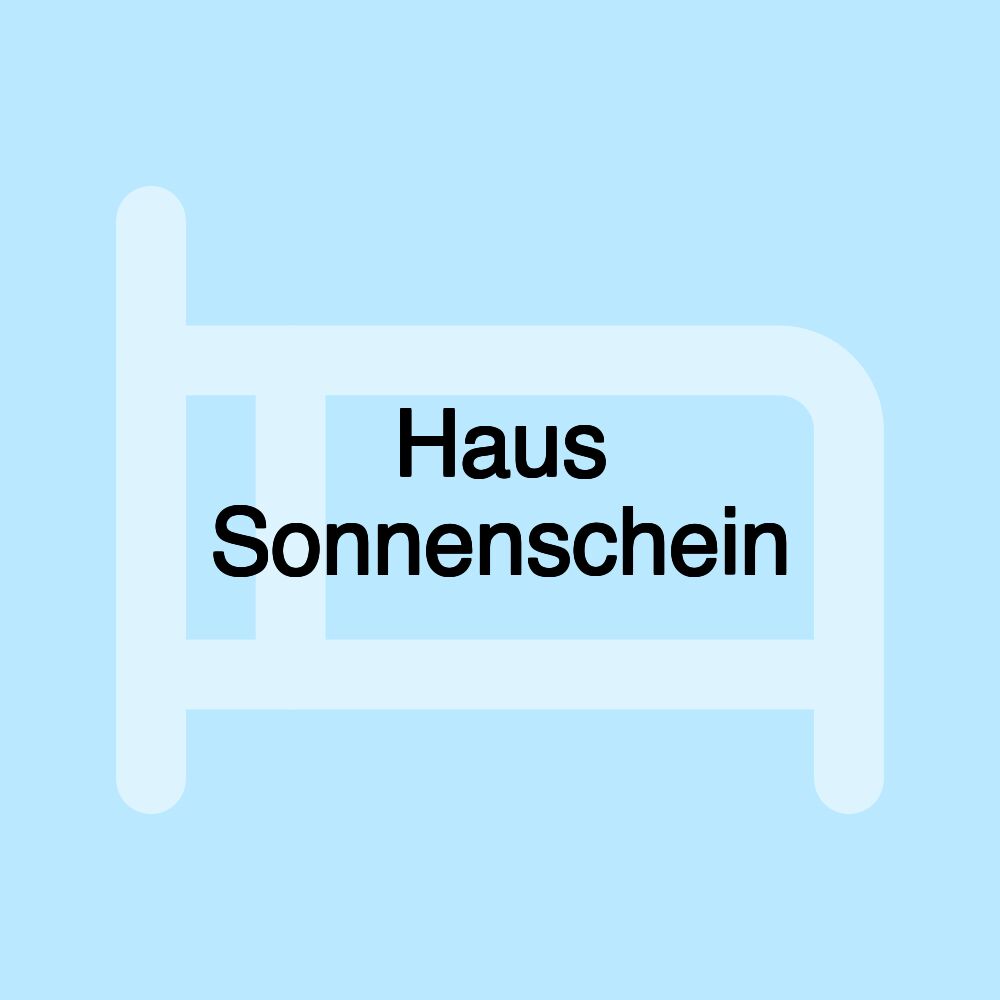 Haus Sonnenschein