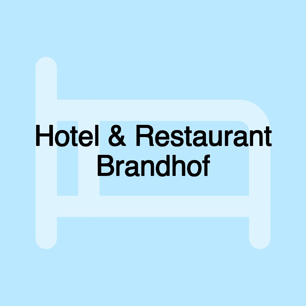 Hotel & Restaurant Brandhof