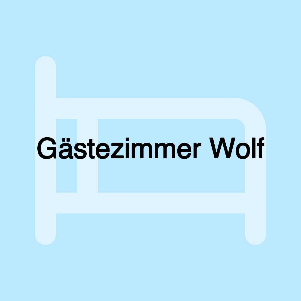 Gästezimmer Wolf