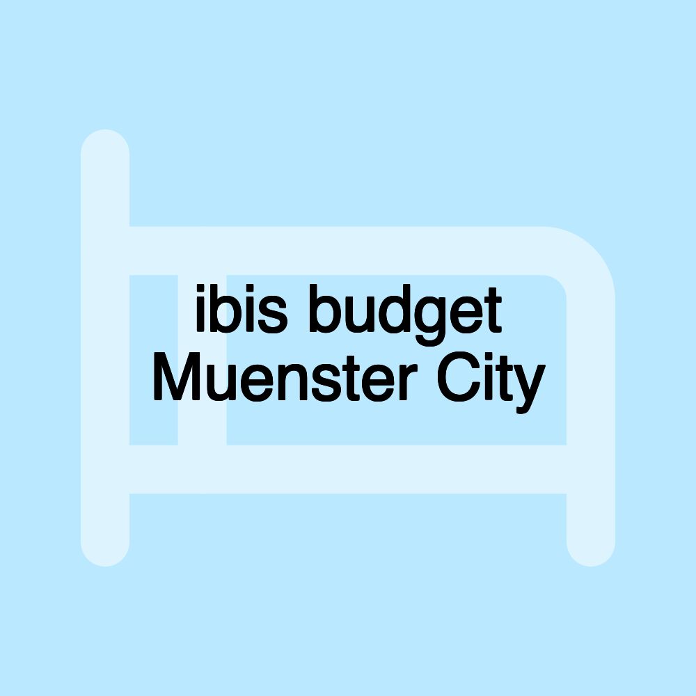 ibis budget Muenster City