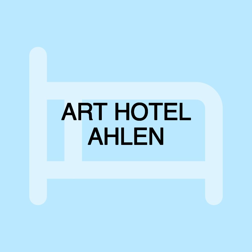 ART HOTEL AHLEN