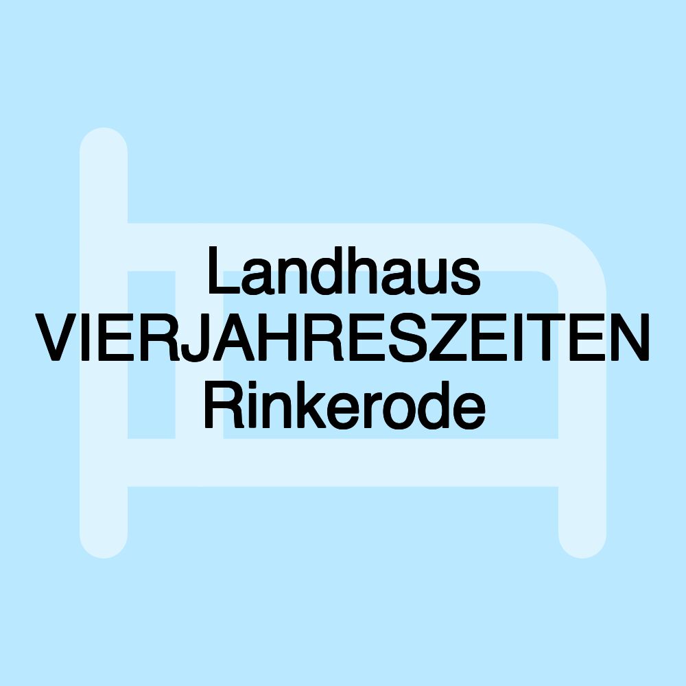 Landhaus VIERJAHRESZEITEN Rinkerode