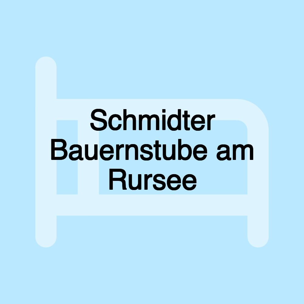 Schmidter Bauernstube am Rursee