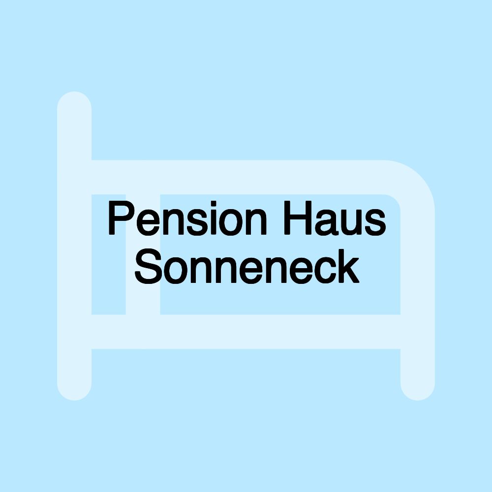 Pension Haus Sonneneck