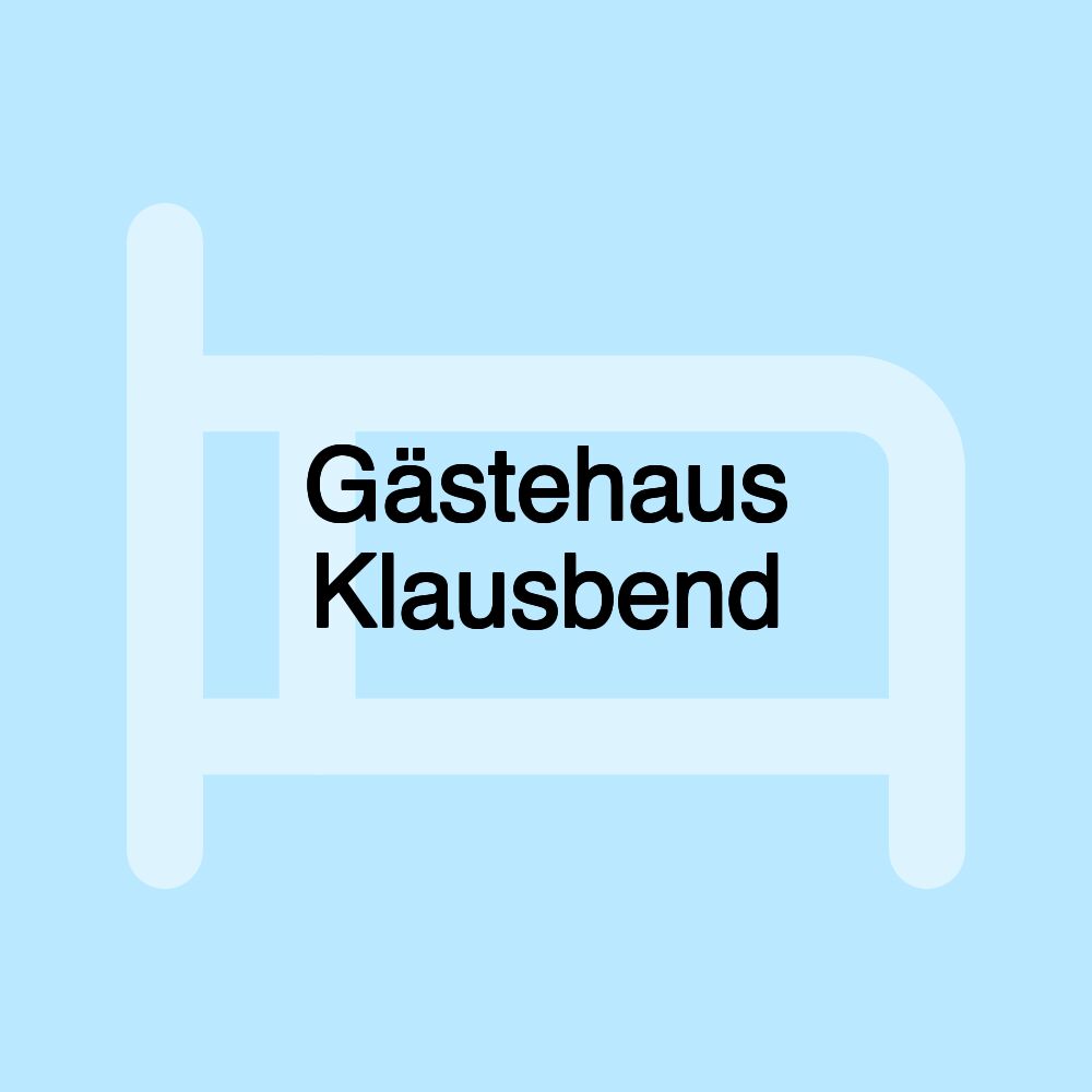 Gästehaus Klausbend