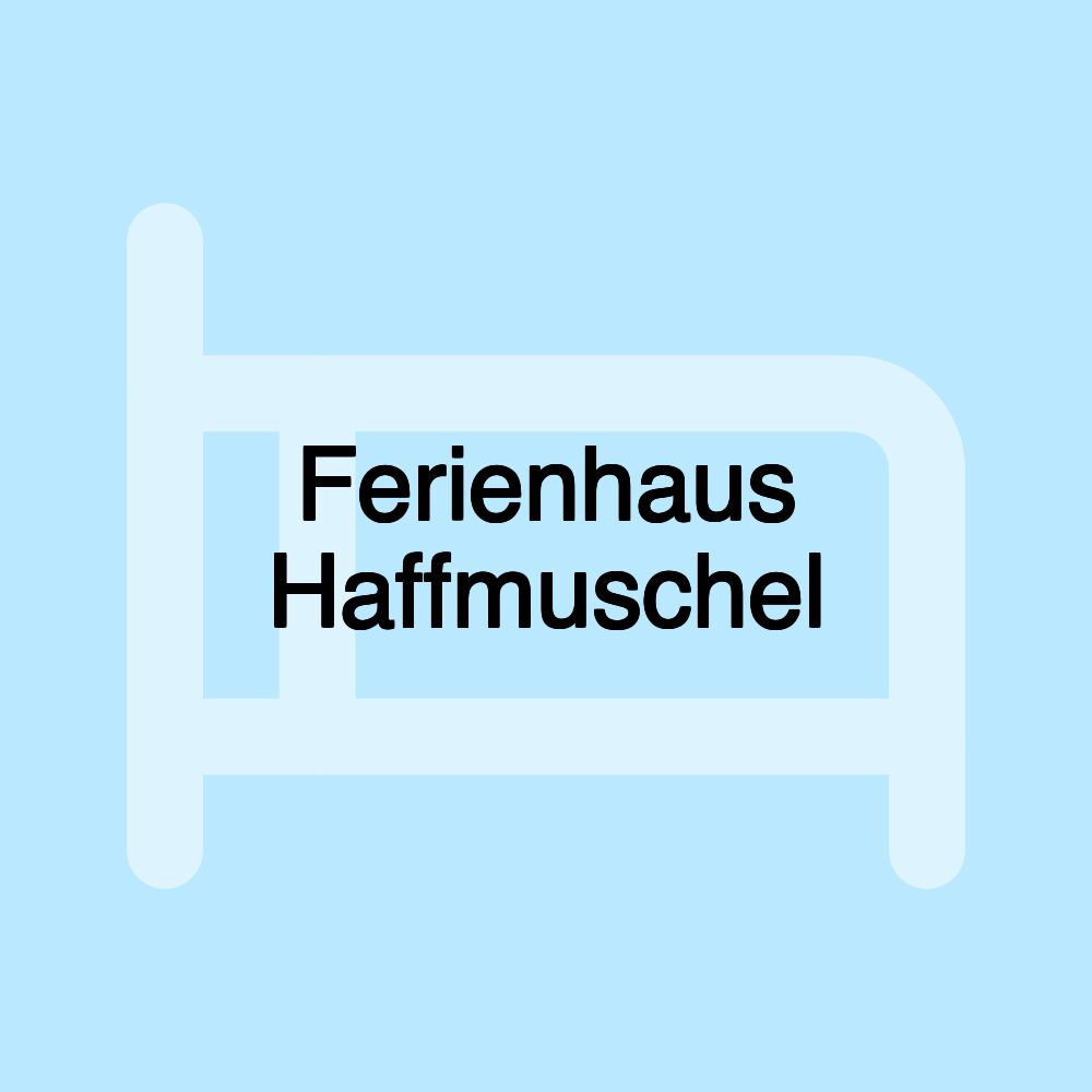 Ferienhaus Haffmuschel