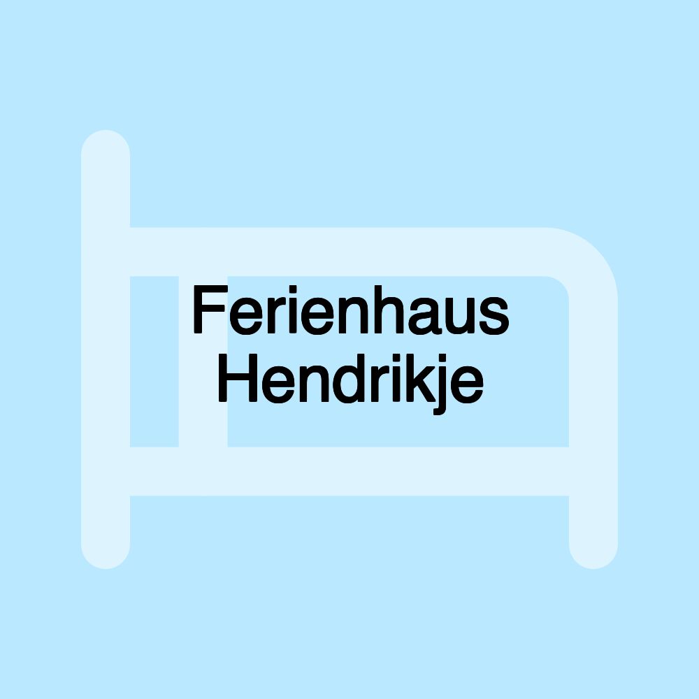 Ferienhaus Hendrikje